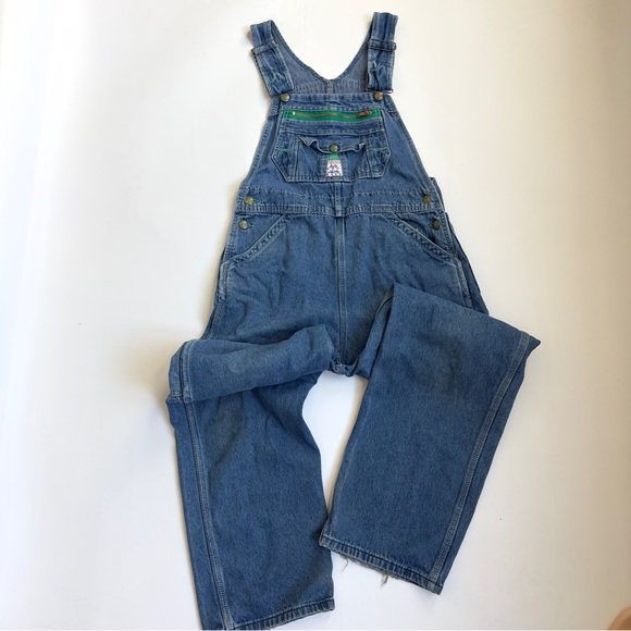 liberty Denim - Liberty Men’s Bib Overalls with Authentic Wear 30